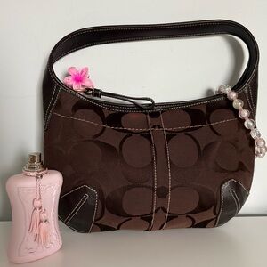 Y2k Coach Ergo Small Chocolate Brown Hobo Handbag